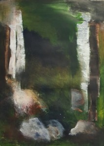 Mixed media on Fabriano paper, 70x50cm